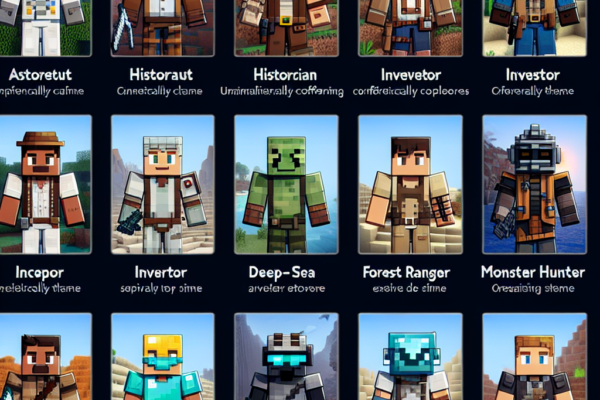 Top 10 Minecraft Skin Ideas for Boys: Stand Out in Your Next Adventure