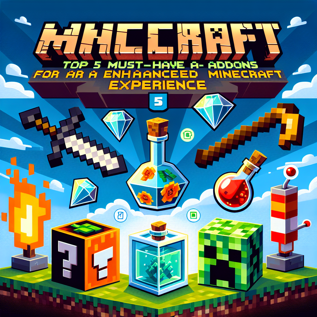 Top 5 Must-Have Addons from MCPEDL.org for an Enhanced Minecraft Experience