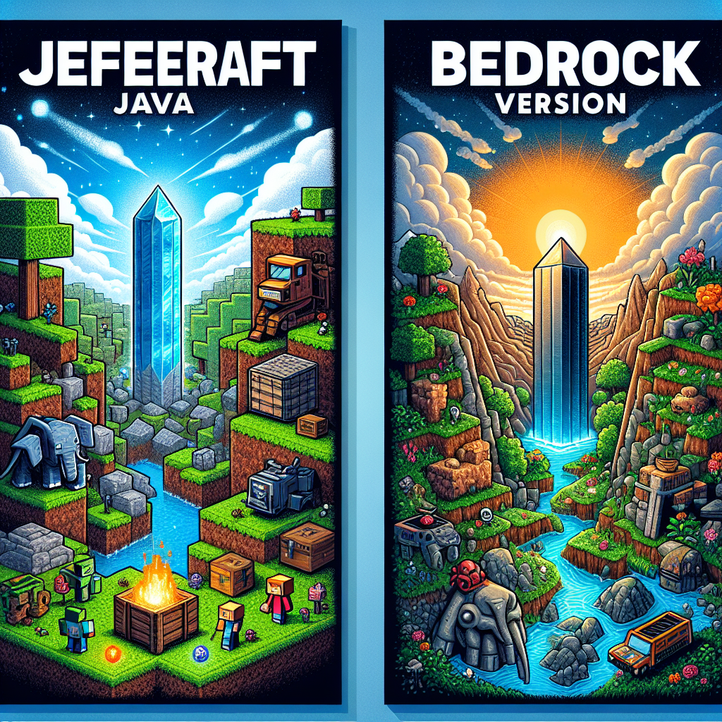 Perbedaan Utama Antara Minecraft Java dan Bedrock: Panduan Lengkap untuk Pemain