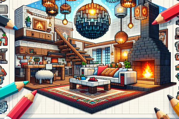 Creative Ideas for Building Stunning Interior Designs in Your Minecraft Home