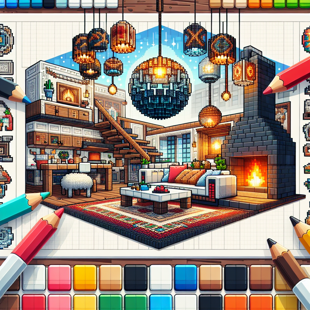 Creative Ideas for Building Stunning Interior Designs in Your Minecraft Home